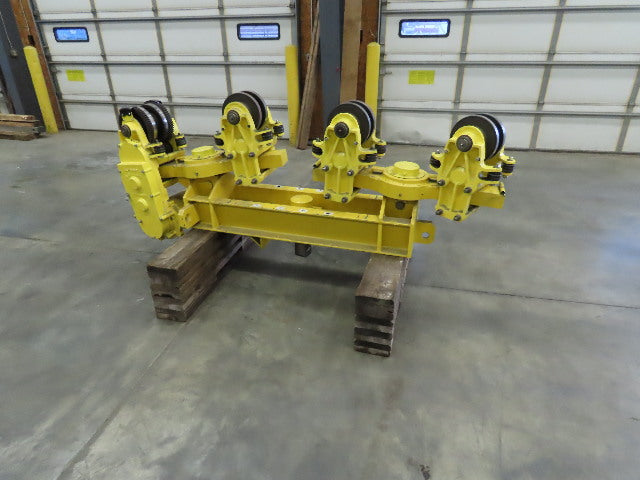 Cleveland Tramrail 15 Ton Underhung Bridge Crane Motorized End Truck Drive 5Hp