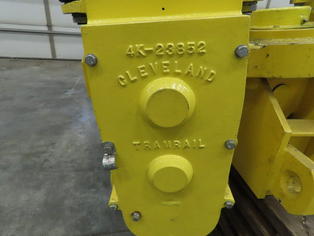 Cleveland Tramrail 15 Ton Underhung Bridge Crane Motorized End Truck Drive 5Hp