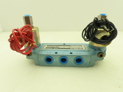Honeywell Skinner S3L0080 Directional Control Valve 5-Way 2 Pos 24VDC 150PSI 3/8