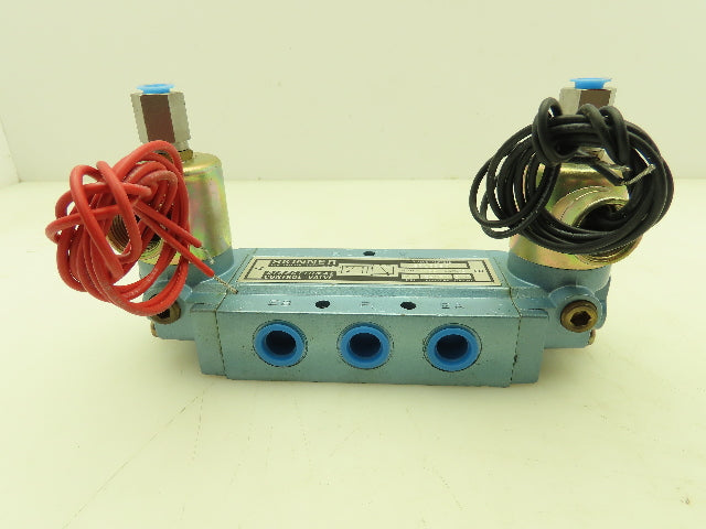 Honeywell Skinner S3L0080 Directional Control Valve 5-Way 2 Pos 24VDC 150PSI 3/8