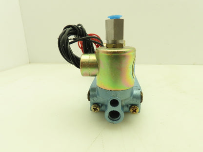 Honeywell Skinner S3L0080 Directional Control Valve 5-Way 2 Pos 24VDC 150PSI 3/8