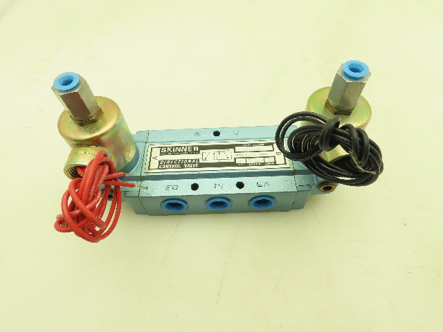 Honeywell Skinner S3L0080 Directional Control Valve 5-Way 2 Pos 24VDC 150PSI 3/8