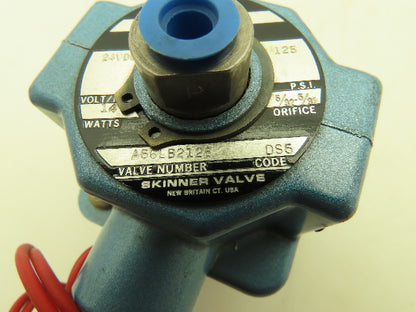 Honeywell Skinner A56LB2126 Solenoid Valve 3 Way NO 125 PSI 24 VDC 1/4" NPT