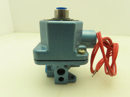 Honeywell Skinner A56LB2126 Solenoid Valve 3 Way NO 125 PSI 24 VDC 1/4" NPT