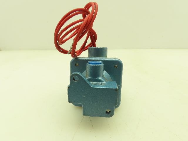 Honeywell Skinner A56LB2126 Solenoid Valve 3 Way NO 125 PSI 24 VDC 1/4" NPT