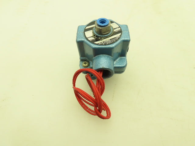 Honeywell Skinner A56LB2126 Solenoid Valve 3 Way NO 125 PSI 24 VDC 1/4" NPT