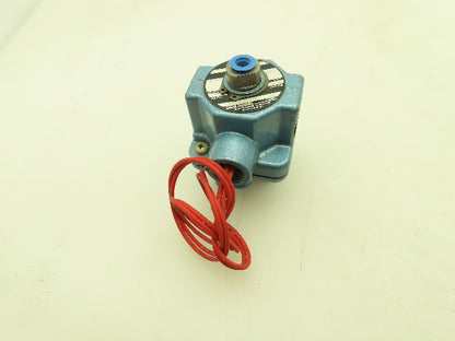 Honeywell Skinner A56LB2126 Solenoid Valve 3 Way NO 125 PSI 24 VDC 1/4" NPT