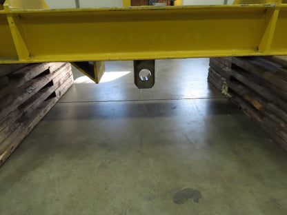 Cleveland Tramrail 15 Ton Underhung Bridge Crane Motorized End Truck Drive 5 Hp