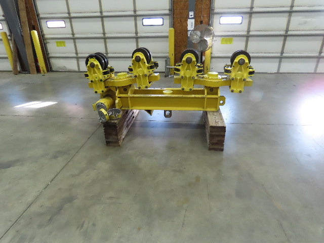 Cleveland Tramrail 15 Ton Underhung Bridge Crane Motorized End Truck Drive 5 Hp