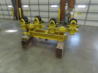 Cleveland Tramrail 15 Ton Underhung Bridge Crane Motorized End Truck Drive 5 Hp