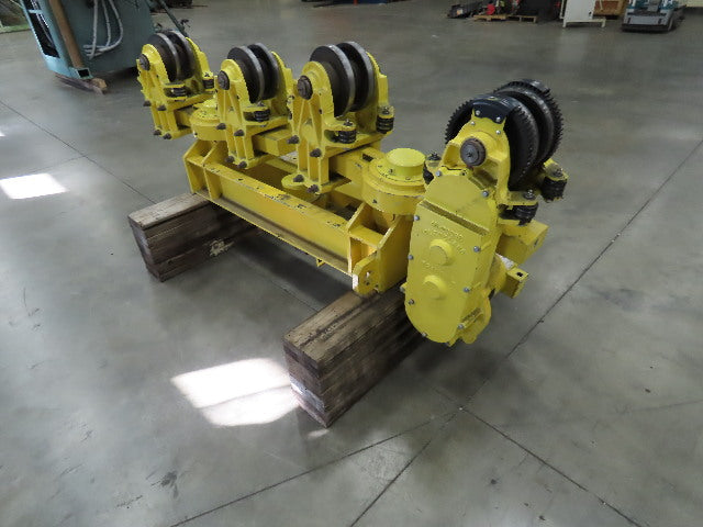 Cleveland Tramrail 15 Ton Underhung Bridge Crane Motorized End Truck Drive 5 Hp