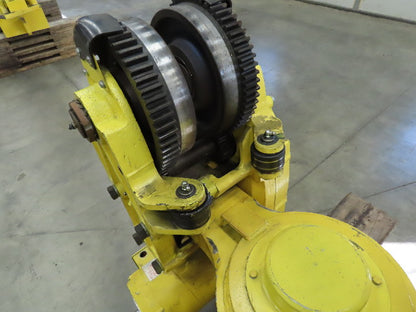 Cleveland Tramrail 15 Ton Underhung Bridge Crane Motorized End Truck Drive 5 Hp