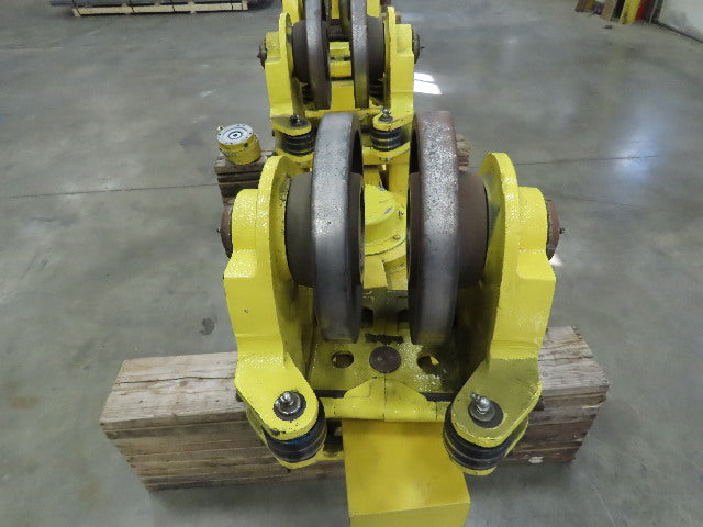 Cleveland Tramrail 15 Ton Underhung Bridge Crane Motorized End Truck Drive 5 Hp