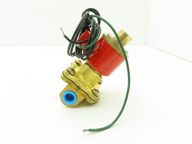 Skinner Lancer 4LB1HB3125N Brass Solenoid Valve 2-Way NO 24VDC 125 PSI 3/8" NPT