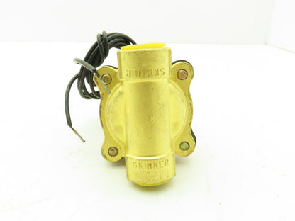 Skinner Lancer 2LE1HB4052 Solenoid Valve 2-Way NO 120V 50 PSI 1/2" NPT Steam