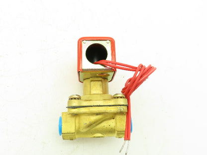 Skinner Lancer 2LH2LBG3152 Brass Solenoid Valve 2-Way NC 120V 150 PSI 3/8" NPT
