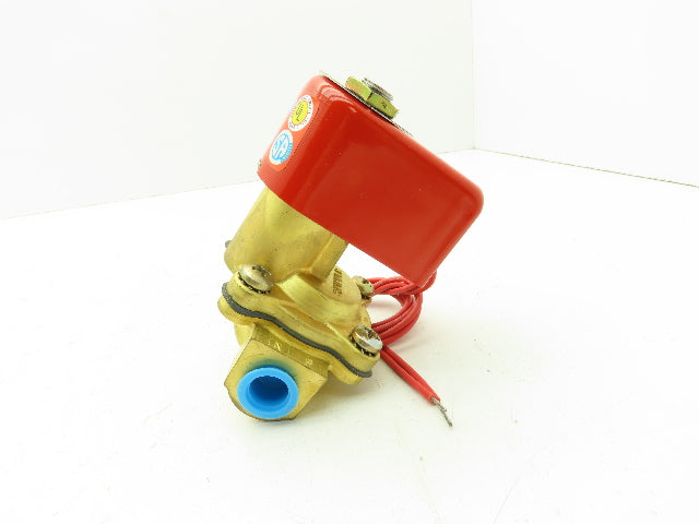 Skinner Lancer 2LH2LBG3152 Brass Solenoid Valve 2-Way NC 120V 150 PSI 3/8" NPT
