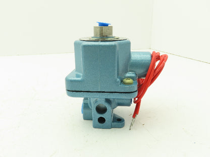 Honeywell Skinner A56LB2126 Solenoid Valve 3-Way NO 24VDC 125 PSI 1/4" 1/8" NPT