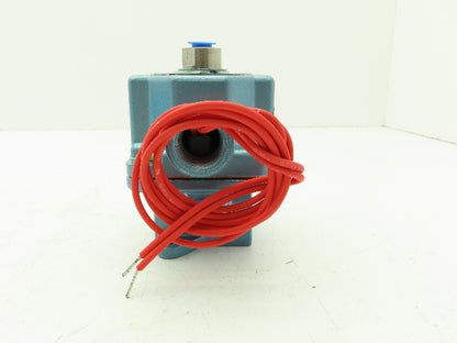 Honeywell Skinner A56LB2126 Solenoid Valve 3-Way NO 24VDC 125 PSI 1/4" 1/8" NPT