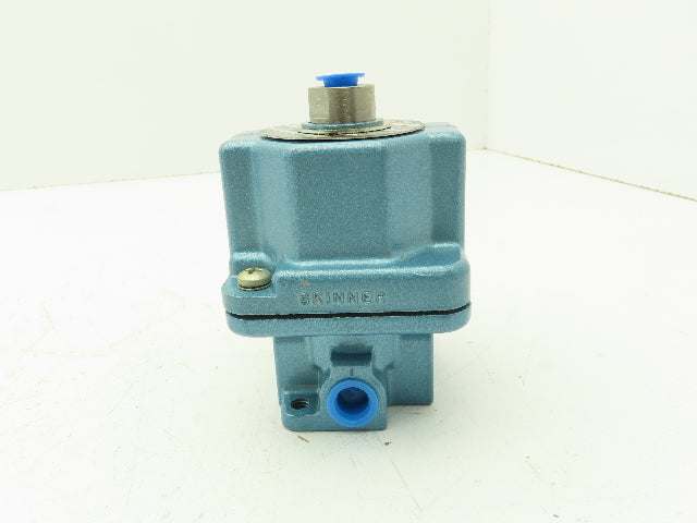 Honeywell Skinner A56LB2126 Solenoid Valve 3-Way NO 24VDC 125 PSI 1/4" 1/8" NPT