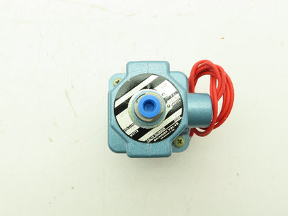 Honeywell Skinner A56LB2126 Solenoid Valve 3-Way NO 24VDC 125 PSI 1/4" 1/8" NPT