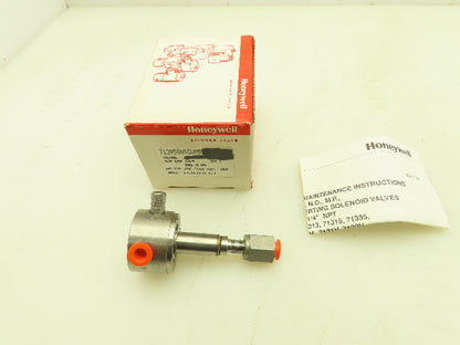 Honeywell Skinner 71395SN1GVM5 Solenoid Valve 3-Way NC 150 PSI 1/8" NPT No Coil