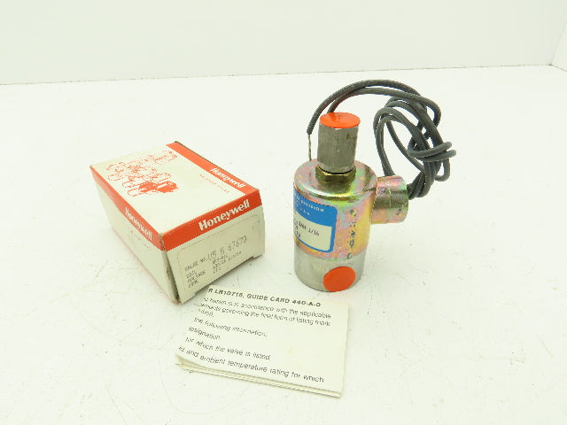 Honeywell Skinner V5H67670C Solenoid Valve 3-Way NC 120V 150 PSI 1/4" NPT