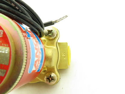 Honeywell Skinner 4LB1HB4125 Brass Solenoid Valve 2-Way NO 120V 125 PSI 1/2" NPT