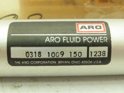 ARO 0318 1009 150 Round Pneumatic Air Cylinder 1-1/8" Bore 15" Stroke