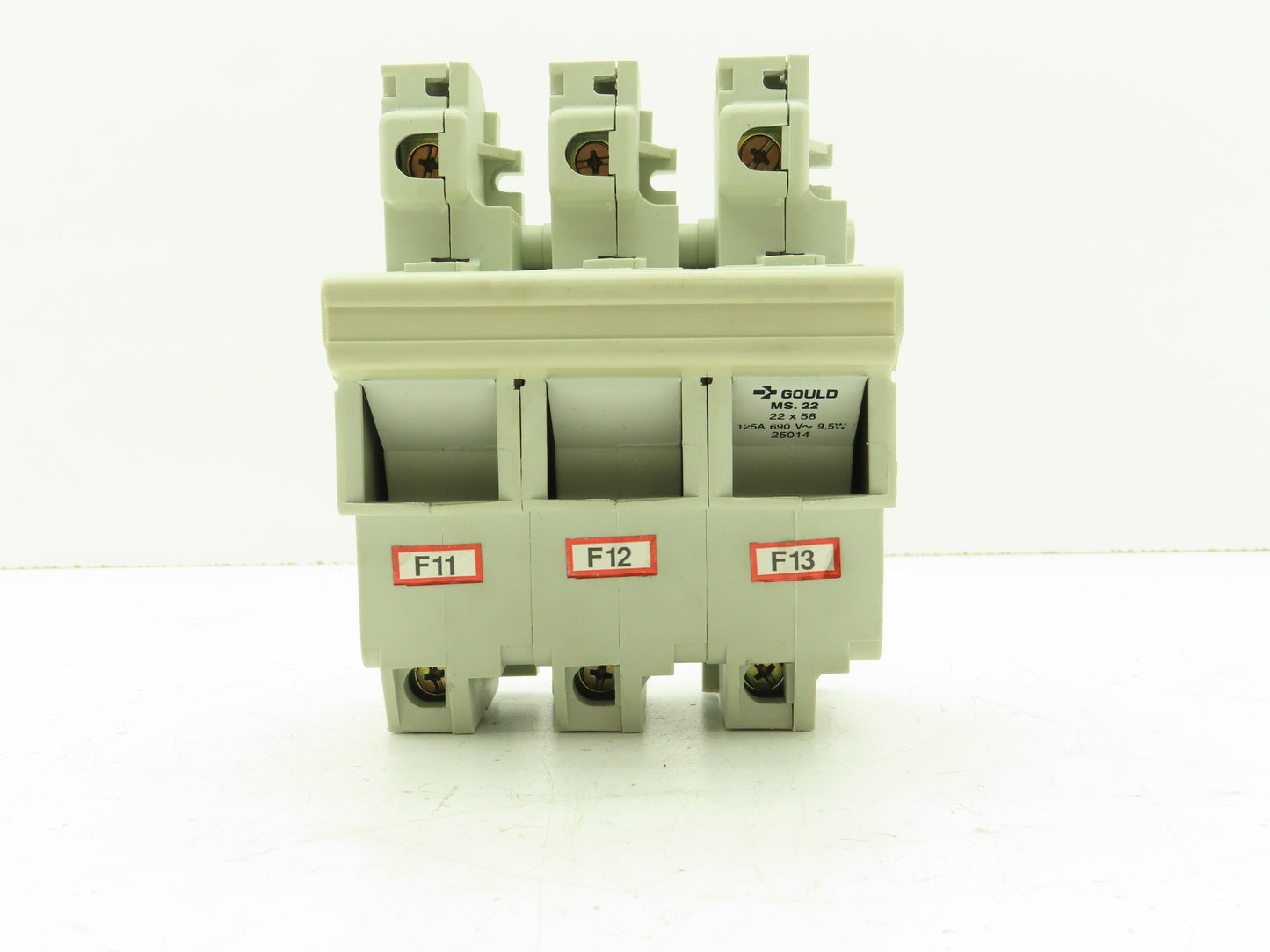 Gould MS.22  3-Pole Fuse Holder 125A 690V 22X58mm