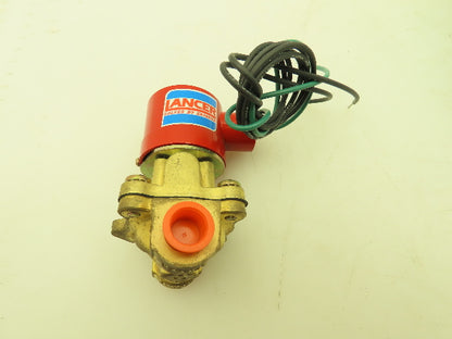 Honeywell Skinner 4LB2LB3102 Brass Solenoid Valve 2-Way NC 120V 100 PSI 3/8" NPT