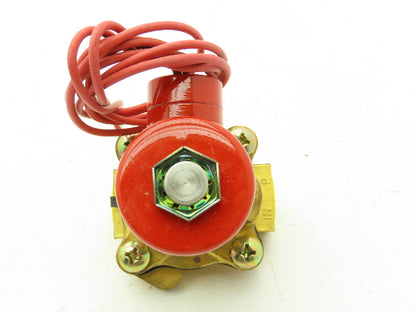 Skinner Lancer 2LD2LB4102 Brass Solenoid Valve 2-Way NC 24VAC 100 PSI 3/4" NPT