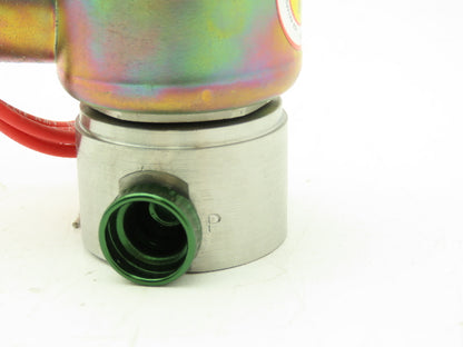 Honeywell Skinner X5L42520CT Solenoid Valve 3-Way NC 120V 75 PSI 1/4" NPT Oxygen