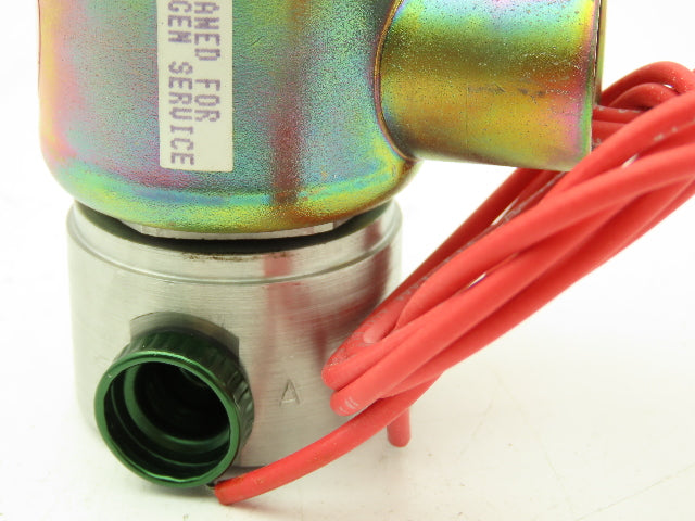Honeywell Skinner X5L42520CT Solenoid Valve 3-Way NC 120V 75 PSI 1/4" NPT Oxygen