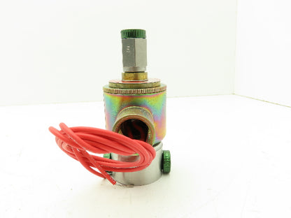 Honeywell Skinner X5L42520CT Solenoid Valve 3-Way NC 120V 75 PSI 1/4" NPT Oxygen