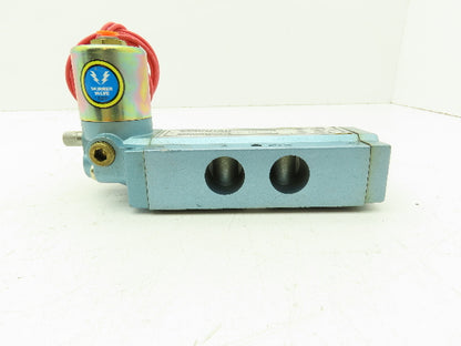 Skinner S3R0AGLX Directional Control Valve 5-Way 2 Pos 120V Solenoid 150 PSI