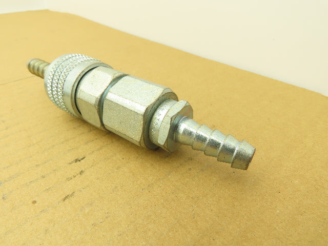 Aro Pneumatic Air Quick Connector 9/16" OD Full Bore Barb MS Ser Lot of 9