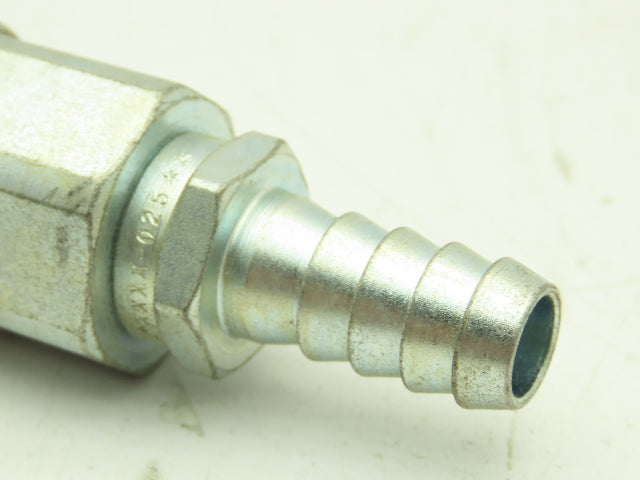 Aro Pneumatic Air Quick Connector 9/16" OD Full Bore 1/2" Barb TF Ser Lot of 7