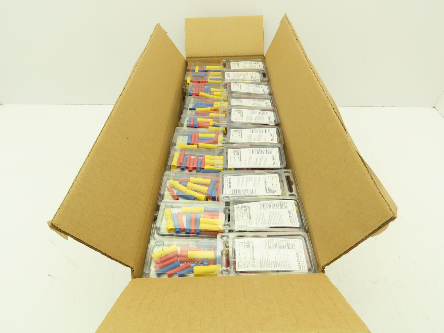 Calterm 16 Piece Butt Connector Assorted Sizes 22-10 AWG Lot of 170