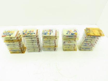 Calterm 22180 Assorted Disconnects Crimp On Terminals Male Female Lot of 50