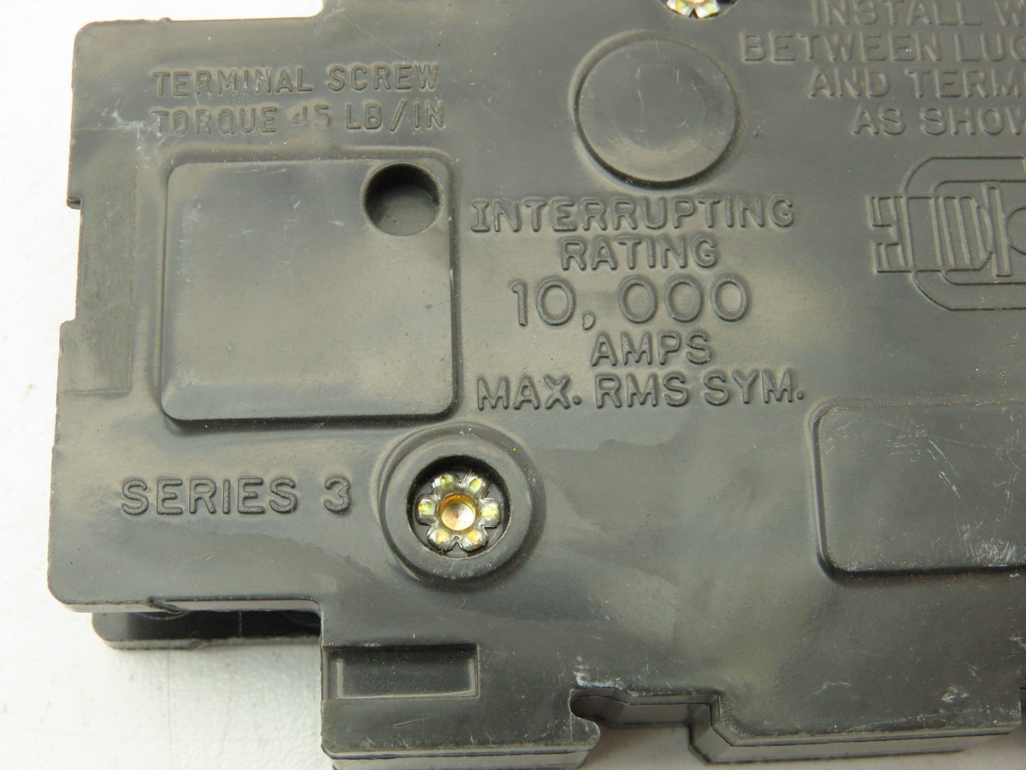 Square D Series 3 Mini Circuit Breaker 10A 1-Pole 120/240V DIN Rail  Lot of 8