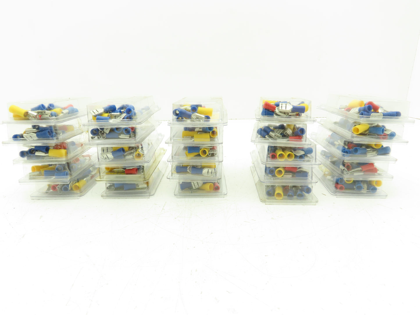 Calterm 18 Count 22-10 Awg Disconnects Crimp On Terminals Male Female Lot of 25