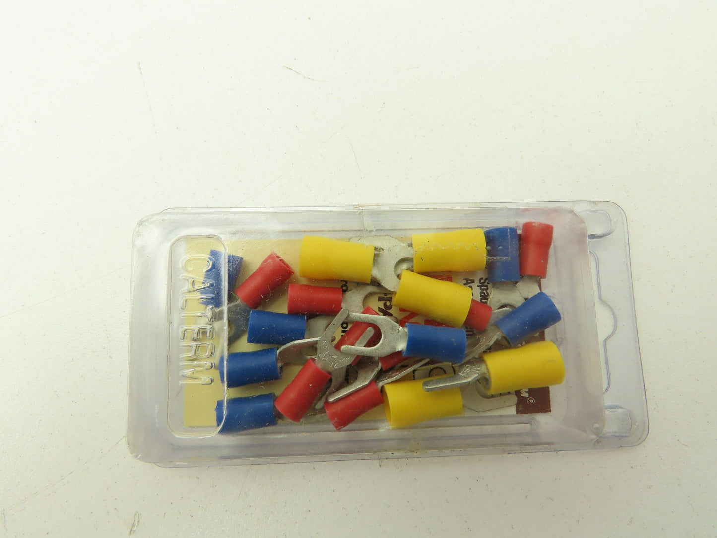 Calterm 20 Count Spade Fork Terminal Assortment Wire Crimp Lot of 25