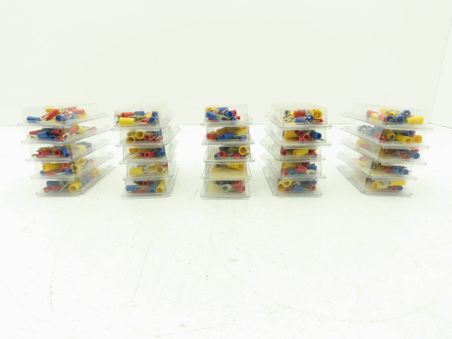 Calterm 20 Count Spade Fork Terminal Assortment Wire Crimp Lot of 25