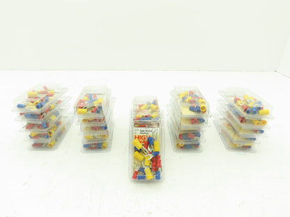 Calterm 20 Count Spade Fork Terminal Assortment Wire Crimp Lot of 25