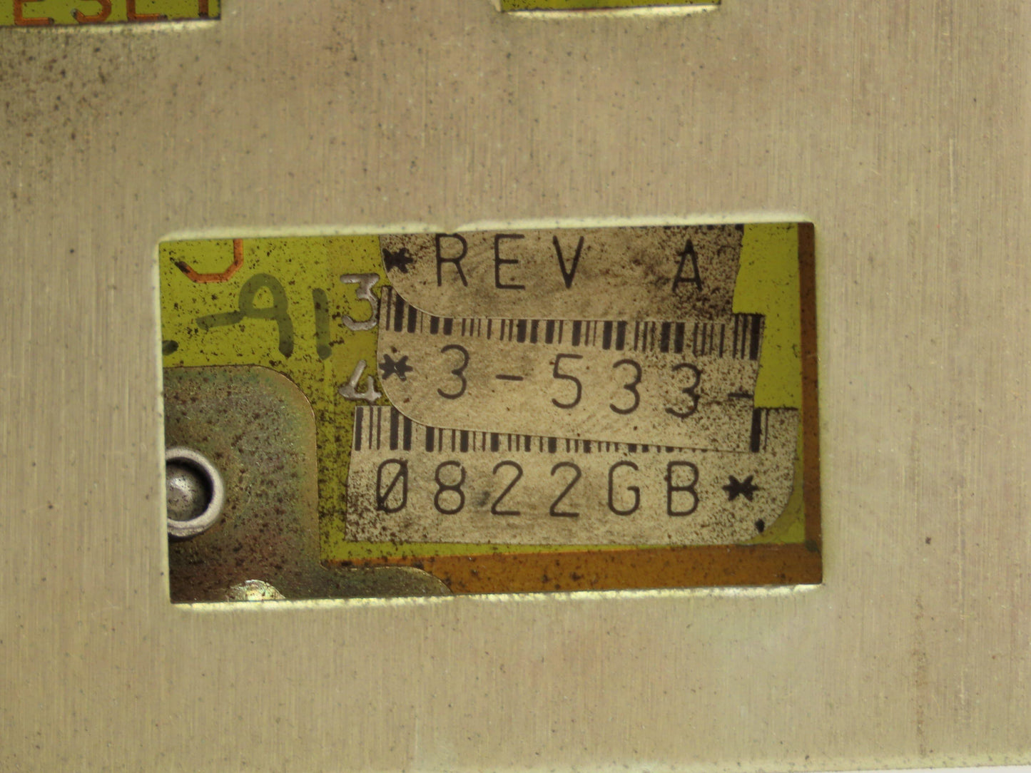 Cincinnati Milacron 3-533-0822GB Motherboard Circuit Board Rack