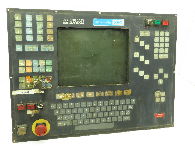 Cincinnati Milacron Acramatic 850 Machine Operator Station Control Panel Monitor