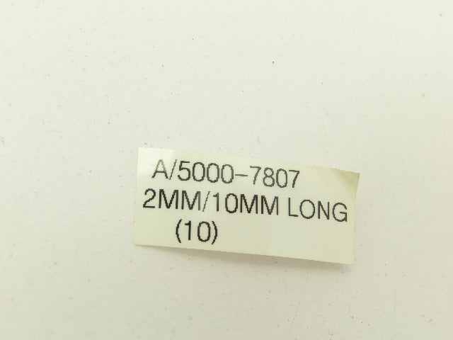 Renishaw A/5000-7807 M2 CMM Touch Probe Ruby Ball 2mm Stylus 10mm Lot of 5