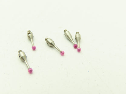 Renishaw A/5000-7807 M2 CMM Touch Probe Ruby Ball 2mm Stylus 10mm Lot of 5
