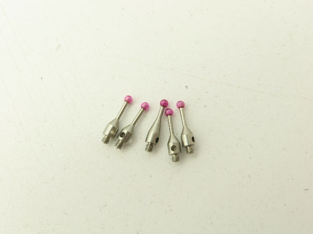 Renishaw A/5000-7807 M2 CMM Touch Probe Ruby Ball 2mm Stylus 10mm Lot of 5